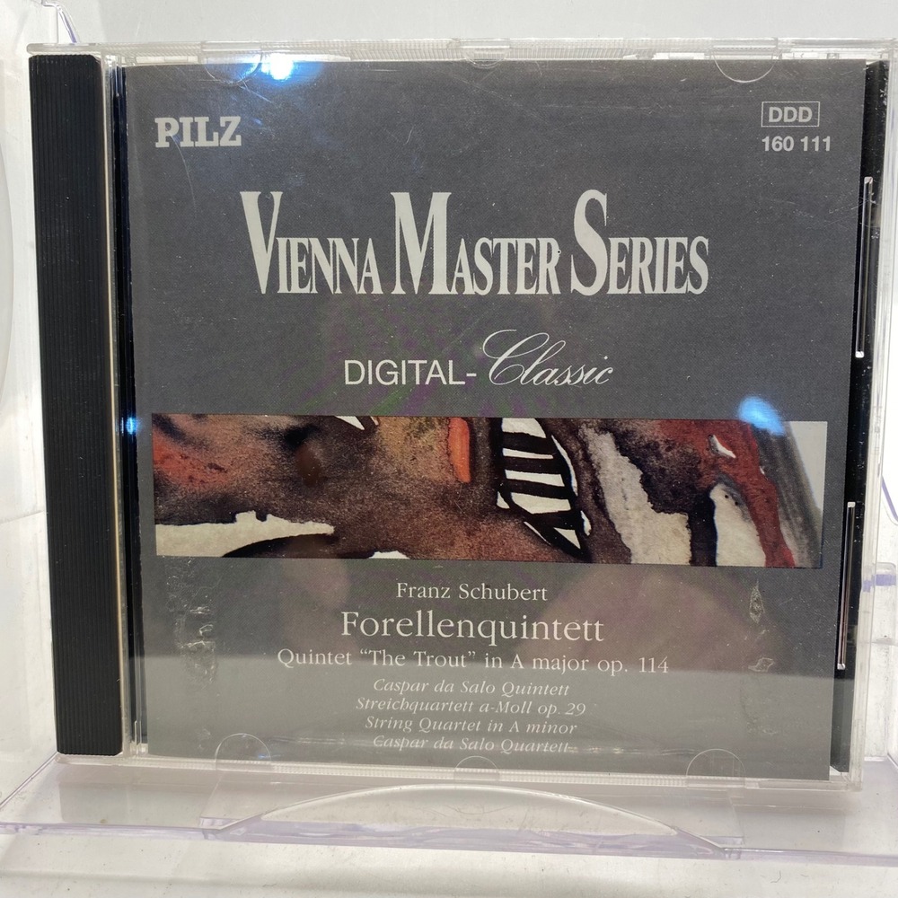 Franz Schubert Forellenquintett Trout Quintet Vienna Master Series‎ CD 160 111
